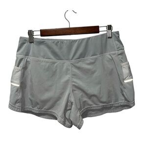 Athleta Women's Athletic Running Shorts Size Medium Gray Activewear